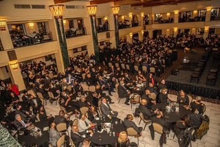 Large gala event in elegant venue